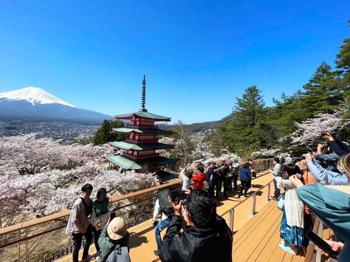 Villa 富士山金魚 Fujisan Kingyo Fujikawaguchiko Exterior foto